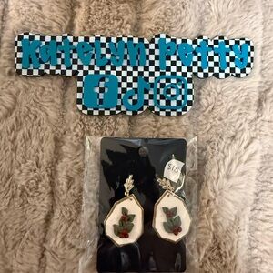 NEW HANDMADE CLAY EARRINGS